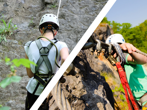 Via Ferrata X Klimmen Abseilen
